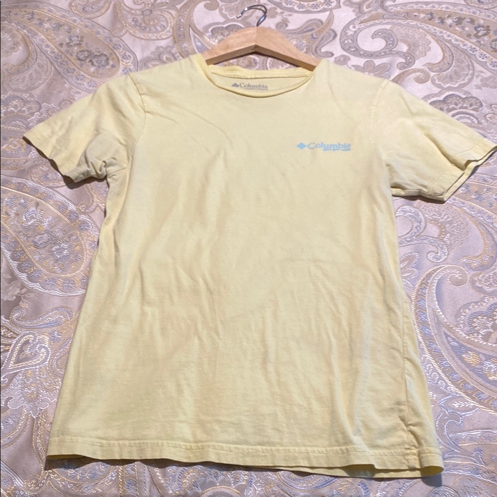 Columbia Light Yellow T-Shirt